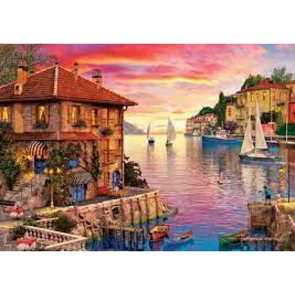 Port śródziemnomorski (1500el.) - Sklep Art Puzzle